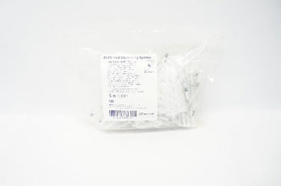BD 305217 Oral Dispensing Syringe 1ml Clear with Tip Cap - Pack of 100